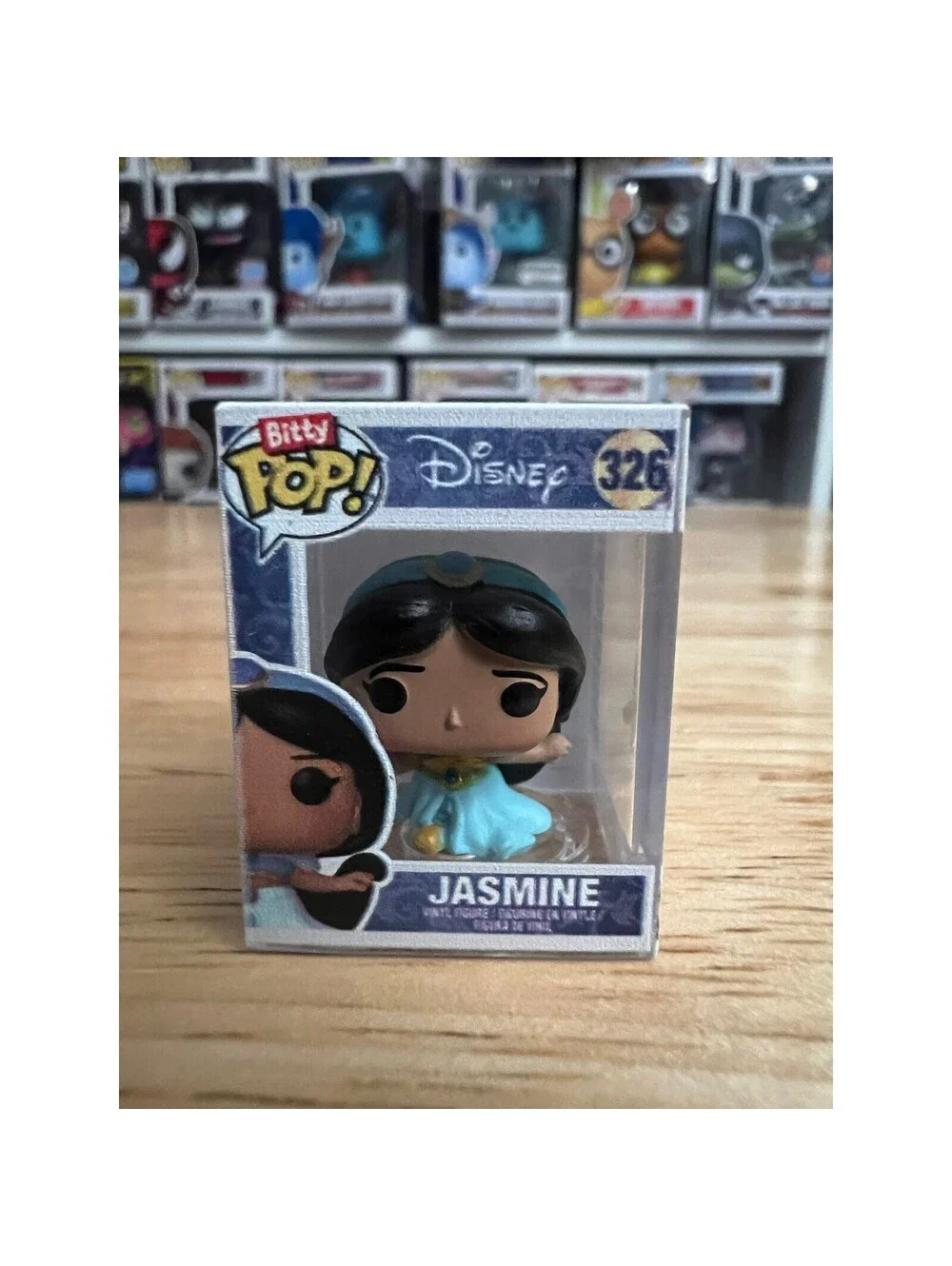 BITTY Jasmine Aladdin 1-Inch Funko Pop #326 Disney Princesses Movies Princess